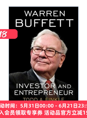 沃伦  英文原版 Warren Buffett 沃伦·巴菲特传记 投资者和企业家 Todd A. Finkle 精装 英文版 进口英语原版书籍