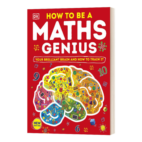 英文原版 How to be a Maths Genius 如何成为数学天才 精装 英文版 进口英语原版书籍