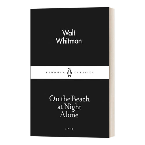英文原版 On the Beach at Night Alone 沃尔特·惠特曼 夜里独自在海滩上 英文版 进口英语原版书籍