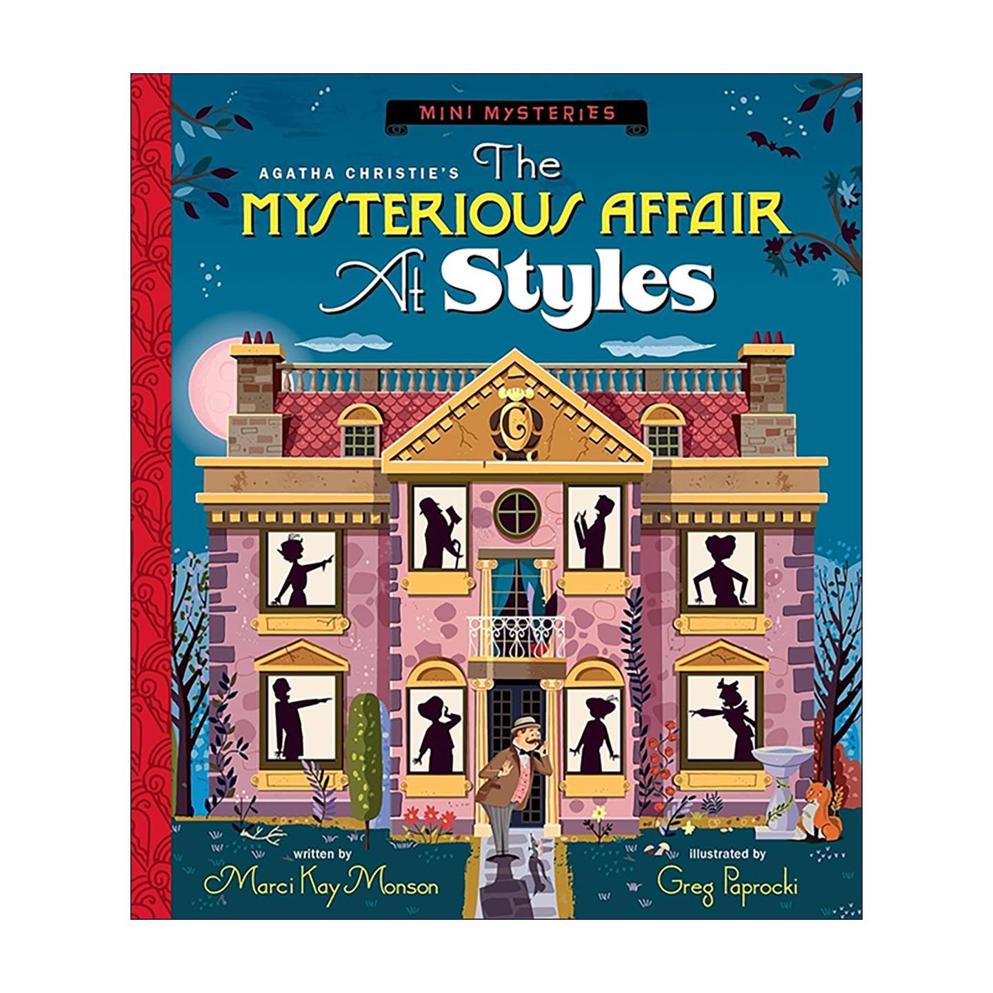 英文原版 Mysterious Affair At Styles 斯泰尔斯的神秘案件 阿加莎·克里斯蒂侦探绘本 精装 迷你谜案系列 进口英语原版书籍