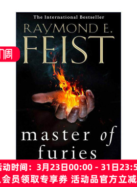 英文原版 Master of Furies 狂怒大师 火之鬃传说三部曲3 Raymond E. Feist奇幻小说 英文版 进口英语原版书籍