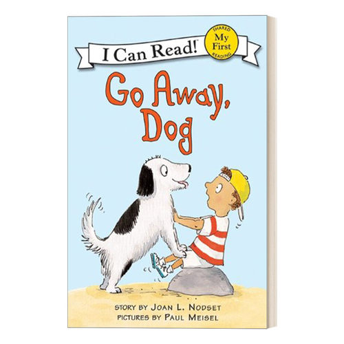 英文原版 Go Away Dog 小狗 走开 My First I Can Read分级阅读 英文版 进口英语原版书籍