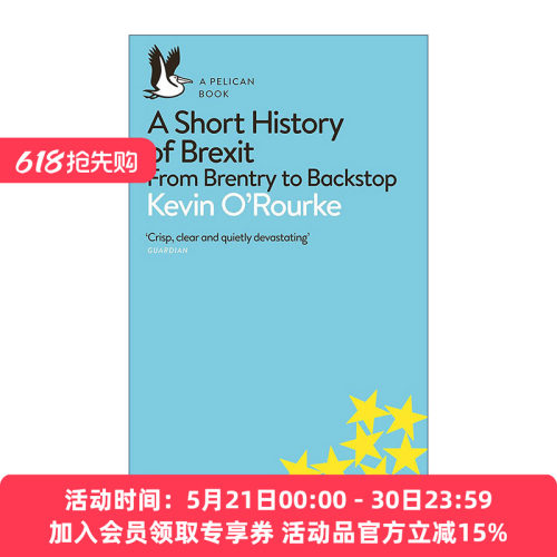 英文原版 A Short History of Brexit 英国脱欧简史 鹈鹕鸟丛书系列 英文版 进口英语原版书籍