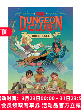 英文原版 Dungeons & Dragons Dungeon Club: Roll Call 龙与地下城 地下城俱乐部之登记表 漫画 英文版 进口英语原版书籍