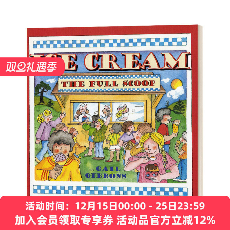 英文原版 Ice Cream The Full Scoop 冰淇淋 满满的一勺 英文版 进口英语原版书籍