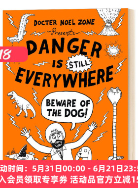 华研原版 胆小鬼日记2 英文原版 Danger is STILL Everywhere Beware of the Dog 危险无处不在 小心狗 英文版 进口英语书籍