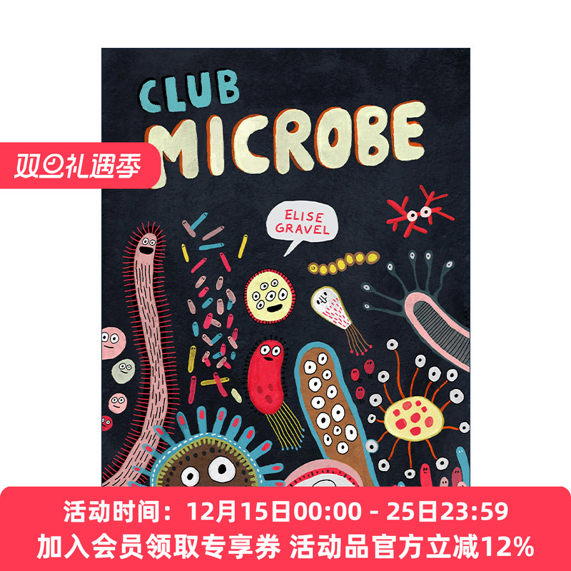 英文原版 Club Microbe 微生物俱乐部 儿童科普 精装 英文版 进口英语原版书籍