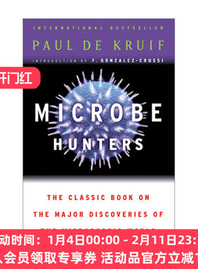 英文原版 Microbe Hunters 微生物猎人 英文版 进口英语原版书籍