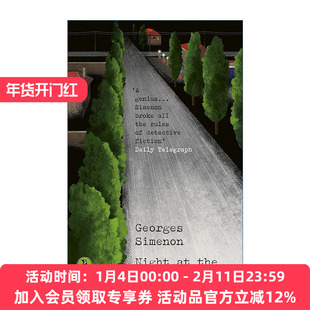 英文原版 Night at the Crossroads 梅格雷的十字路口之夜 西默农 企鹅犯罪经典系列 英文版 进口英语原版书籍