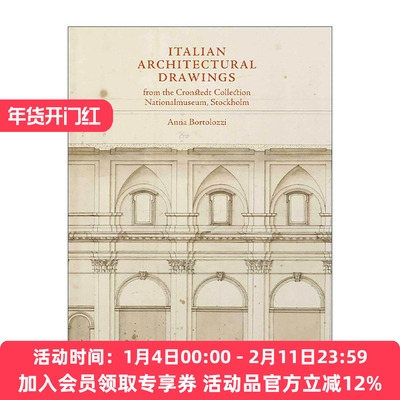 英文原版 Italian Architectural Drawings from the Cronstedt Collection Nationalmuseum Stockholm 国家博物馆中的意大利建筑