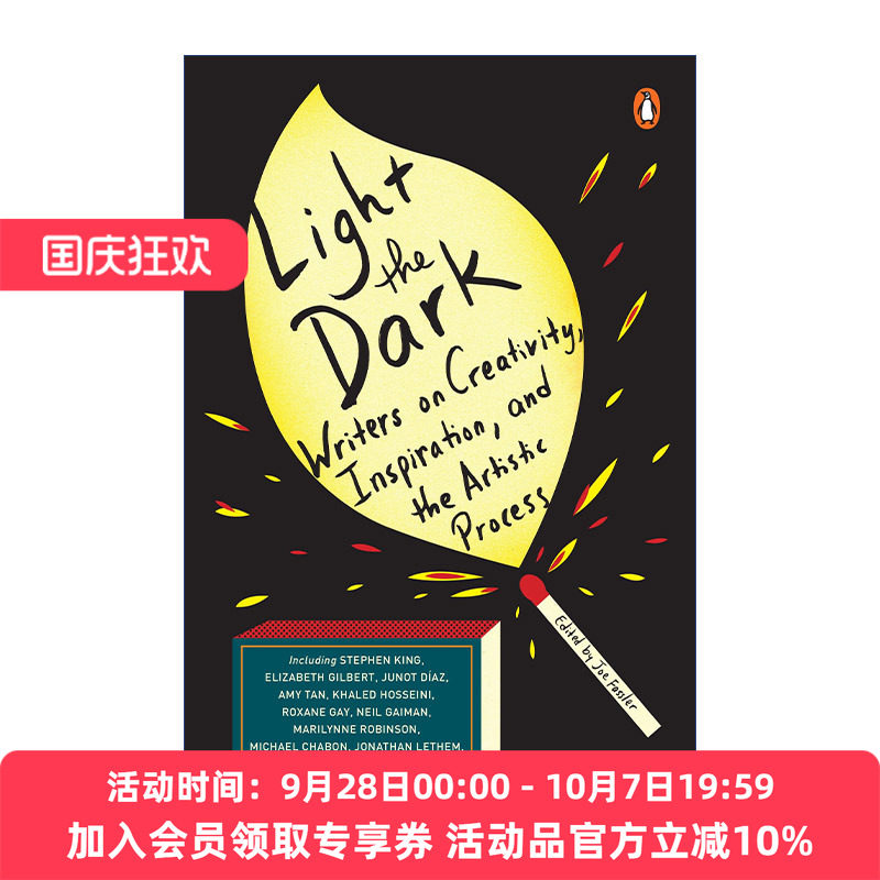 故事如何说再见 英文原版 Light the Dark 作家的创意 灵感和写作历程 Joe Fassler 英文版 进口英语原版书籍