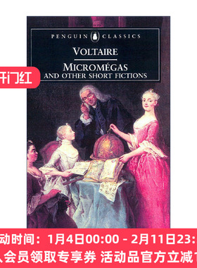 微型巨人 小大人 英文原版 Micromegas and Other Short Fictions Penguin Classics 短篇小说集 Francois Voltaire伏尔泰企鹅经典