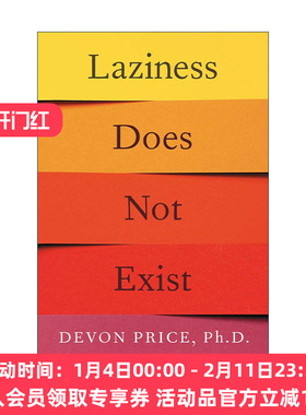 英文原版 Laziness Does Not Exist 懒惰并不存在 美国社会心理学家Devon Price 英文版 进口英语原版书籍