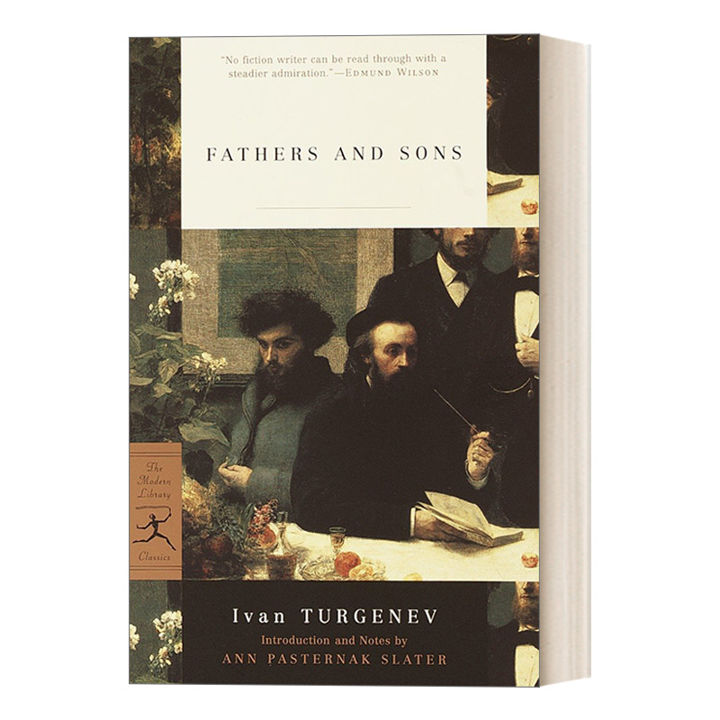 英文原版 Fathers and Sons 父与子 Ivan Turgenev伊万·屠格涅夫 兰登书屋现代图书馆经典系列 英文版 进口英语原版书籍