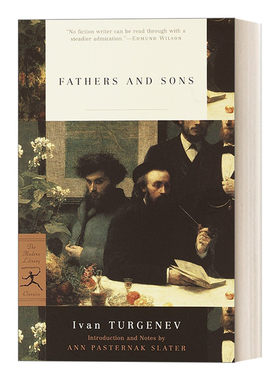 英文原版 Fathers and Sons 父与子 Ivan Turgenev伊万·屠格涅夫 兰登书屋现代图书馆经典系列 英文版 进口英语原版书籍