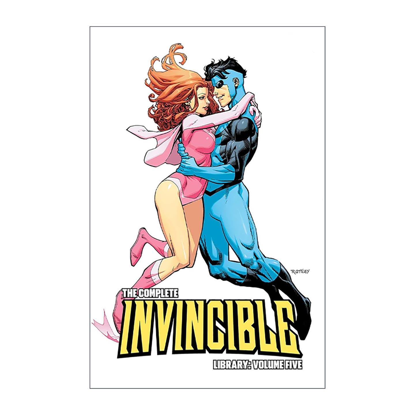 英文原版 The Complete Invincible Library Volume 5 无敌少侠漫画全集卷5 精装收藏版 英文版 进口英语原版书籍