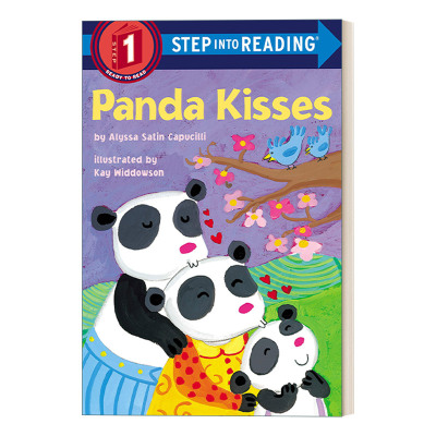 英文原版 Step into Reading 1 - Panda Kisses 熊猫吻 英文版 进口英语原版书籍