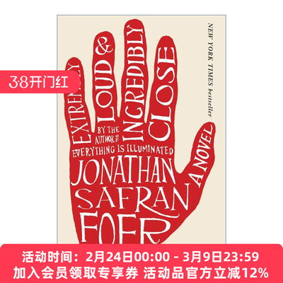 英文原版 Extremely Loud and Incredibly Close 特别响 非常近 同名电影原著 英文版 进口英语原版书籍