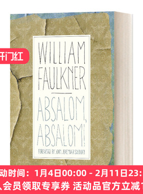 英文原版小说 Absalom  Absalom! 押沙龙 押沙龙! 精装 英文版 进口英语原版书籍