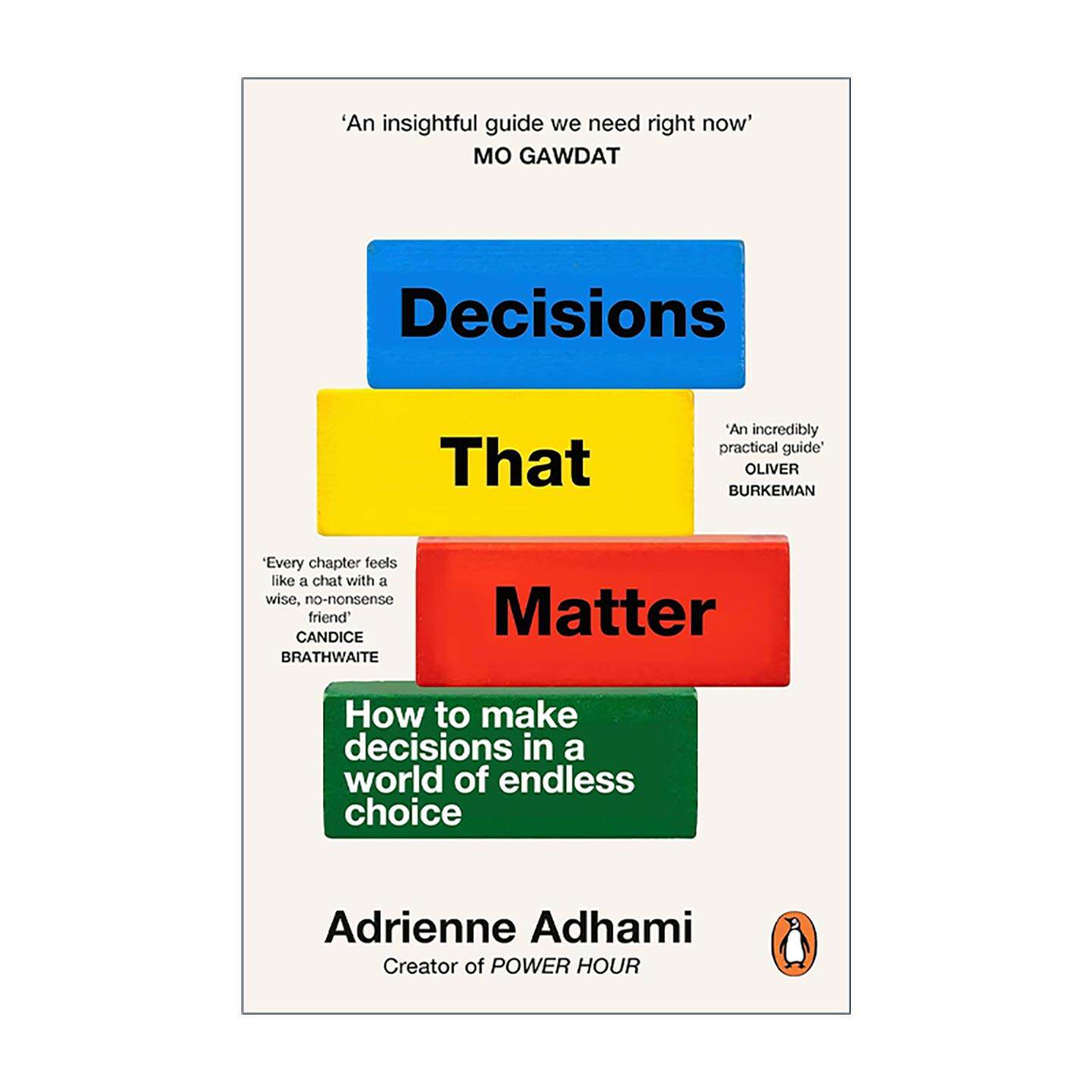 英文原版 Decisions That Matter 好好决定 摆脱选择障碍 在无限选择中做出有价值的决策 英文版 进口英语原版书籍
