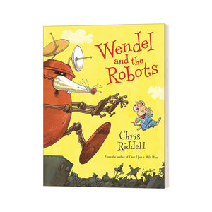 英文原版绘本 Wendel and the Robots英文版进口英语原版书籍