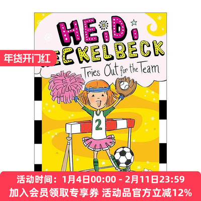 英文原版 Heidi Heckelbeck Tries Out for the Team 小女巫海蒂19 英文版 进口英语原版书籍