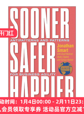 英文原版 Sooner Safer Happier 高质量交付 数智时代业务敏捷新思路 英文版 进口英语原版书籍