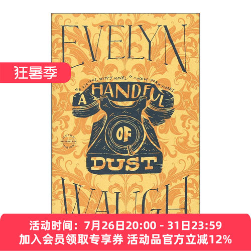 英文原版 A Handful of Dust 一抔尘土 伊夫林·沃 英文版 进口英语原版书籍