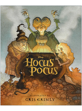 女巫也疯狂 英文原版 Hocus Pocus The Illustrated Novelization 精装 插图小说 英文版 进口英语原版书籍