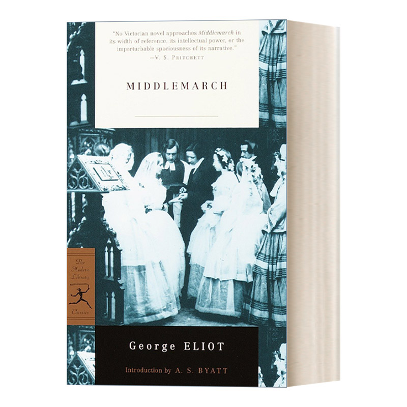 英文原版 Middlemarch 米德尔马契 George Eliot乔治·艾略特 兰登书屋现代图书馆经典系列 英文版 进口英语原版书籍