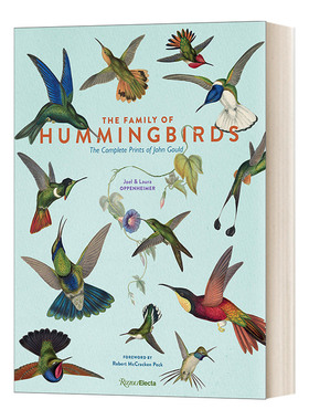 蜂鸟家族 英文原版 The Family of Hummingbirds 插图 精装 英文版 进口英语原版书籍