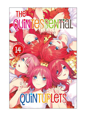 英文原版 The Quintessential Quintuplets 14 五等分的新娘14 同名动漫漫画 春场葱 讲谈社 英文版 进口英语原版书籍