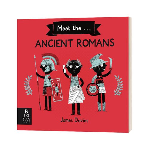 英文原版 Meet the Ancient Romans 遇见古罗马人 童话故事书 少儿人文历史启蒙 课外阅读 英文版 进口英语原版书籍