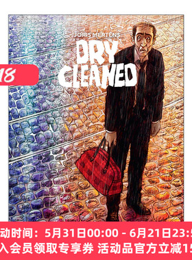 英文原版 Dry Cleaned 干洗店风波 比利时漫画家约里斯?莫滕斯Joris Mertens 精装图像小说 英文版 进口英语原版书籍