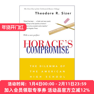 英文原版 Horace's Compromise 霍勒斯的妥协 美国高中的困境 安多佛菲利普斯校长Theodore Sizer 英文版 进口英语原版书籍