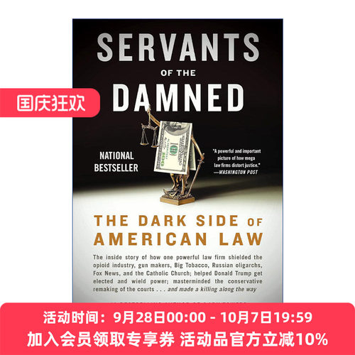 英文原版 Servants of the Damned 被诅咒的公仆 众达所的发家史 David Enrich 英文版 进口英语原版书籍