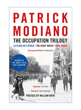 帕特里克·莫迪亚诺 英文原版 The Occupation Trilogy 占领三部曲 星形广场 环城大道 夜巡 英文版 进口英语原版书籍
