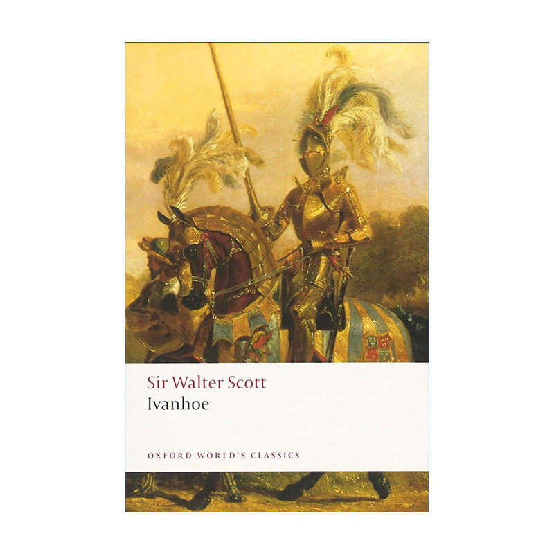 英文原版 Ivanhoe 艾凡赫 劫后英雄传 司格特 牛津世界经典系列 英文版 进口英语原版书籍