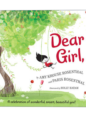 英文原版绘本 Dear Girl 亲爱的姑娘 Paris Rosenthal 低幼儿童认知启蒙亲子共读 精装绘本 英文版 进口英语原版书籍