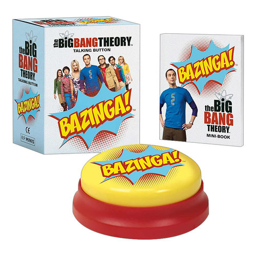 生活大爆炸 英文原版 The Big Bang Theory Talking Button 谢耳朵经典语录发声按钮+语录的故事 含插图 英文版 进口英语原版书籍