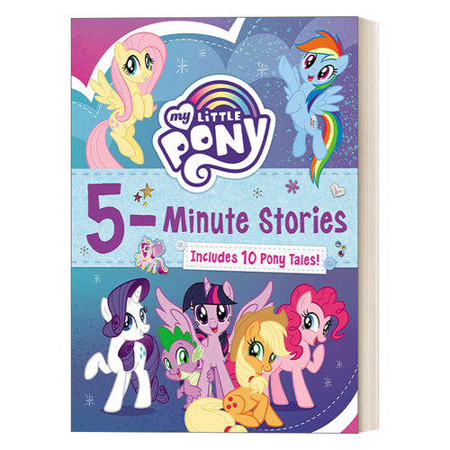 小马宝莉 5分钟故事集 英文原版 My Little Pony 5-Minute Stories 英文版 进口英语原版书籍