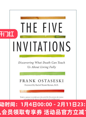 英文原版 The Five Invitations 五次邀请 死亡教会我们如何充实地生活 临终关怀 英文版 进口英语原版书籍