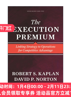 英文原版 Execution Premium 平衡计分卡战略实践 哈佛商业评论 精装 Robert S. Kaplan 英文版 进口英语原版书籍