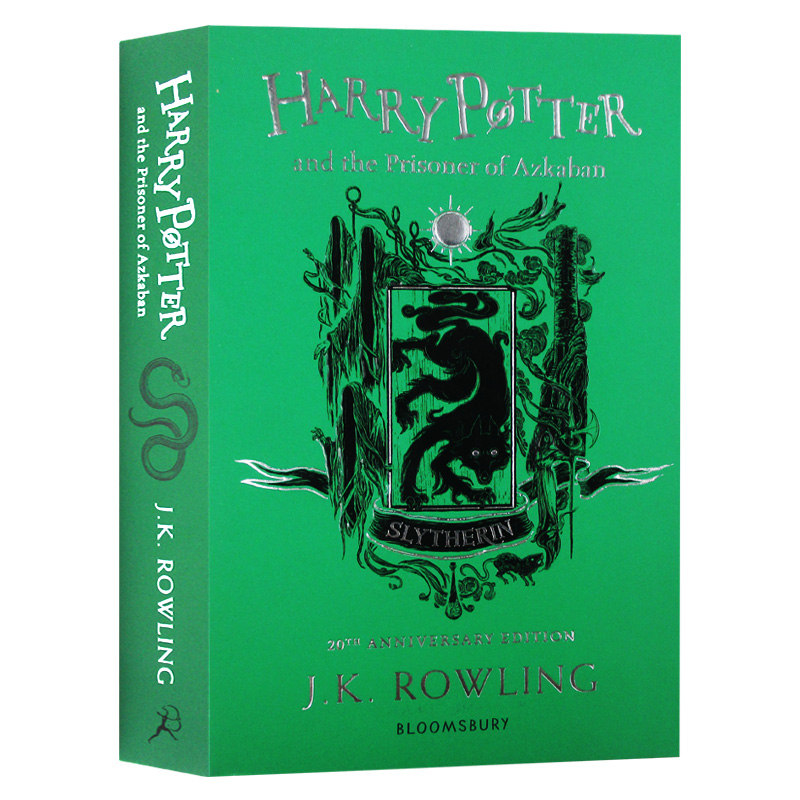 哈利波特与阿兹卡班的囚徒 斯莱特林平装版 英文原版小说 Harry Potter and the Prisoner of Azkaban JK罗琳 英文版进口英语书籍
