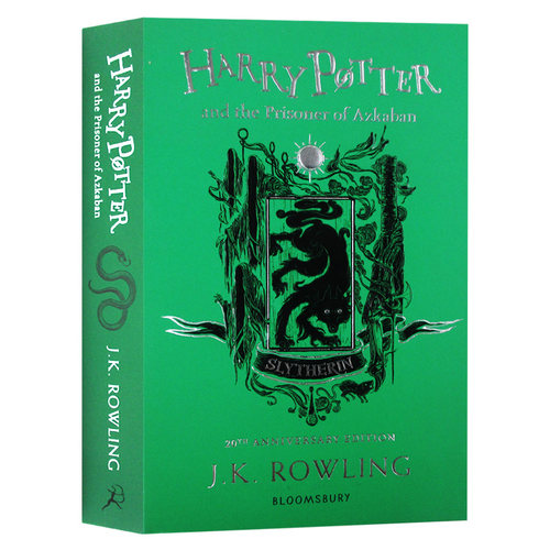 哈利波特与阿兹卡班的囚徒 斯莱特林平装版 英文原版小说 Harry Potter and the Prisoner of Azkaban JK罗琳 英文版进口英语书籍