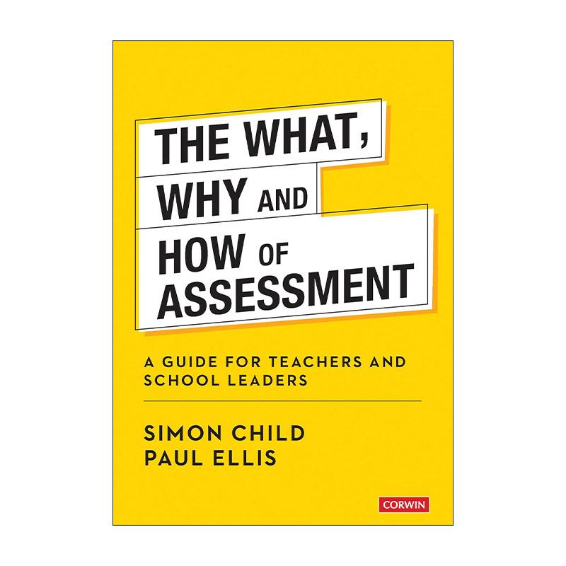 英文原版 The What Why and How of Assessment 教师及学校管理者的课堂评估指南 英文版 进口英语原版书籍