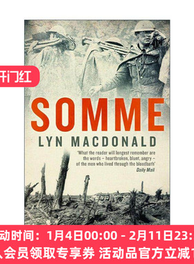 英文原版 Somme 索姆河战役 Lyn Macdonald 英文版 进口英语原版书籍