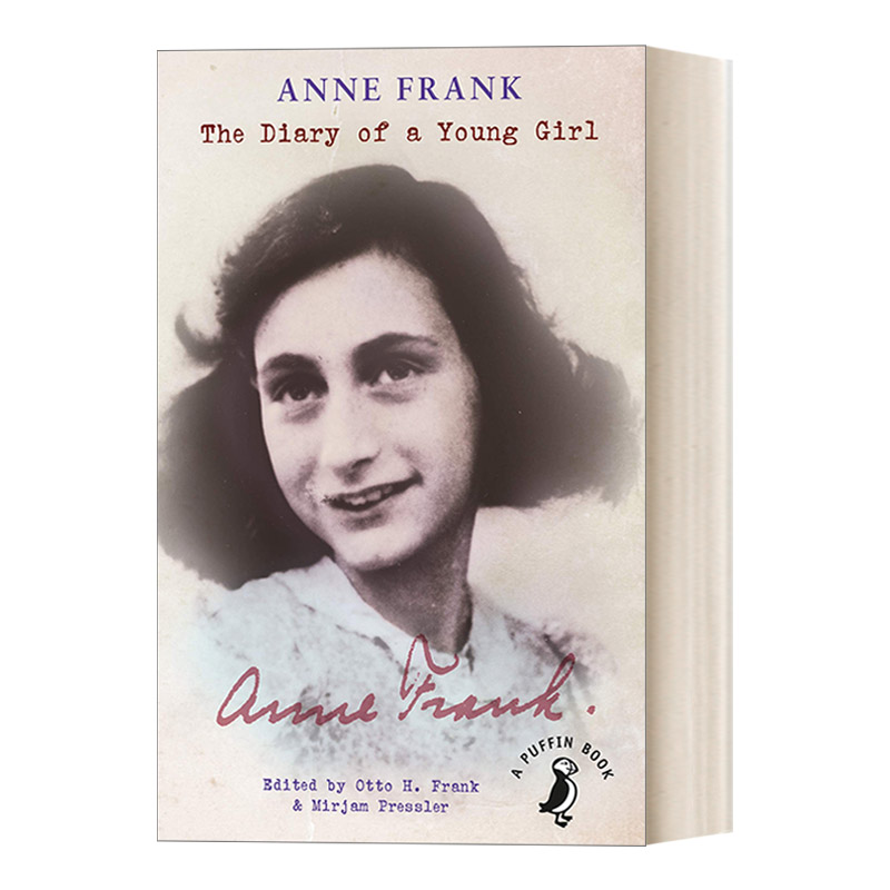 英文原版 The Diary of a Young Girl 安妮日记 Puffin现代经典 英文版 进口英语原版书籍