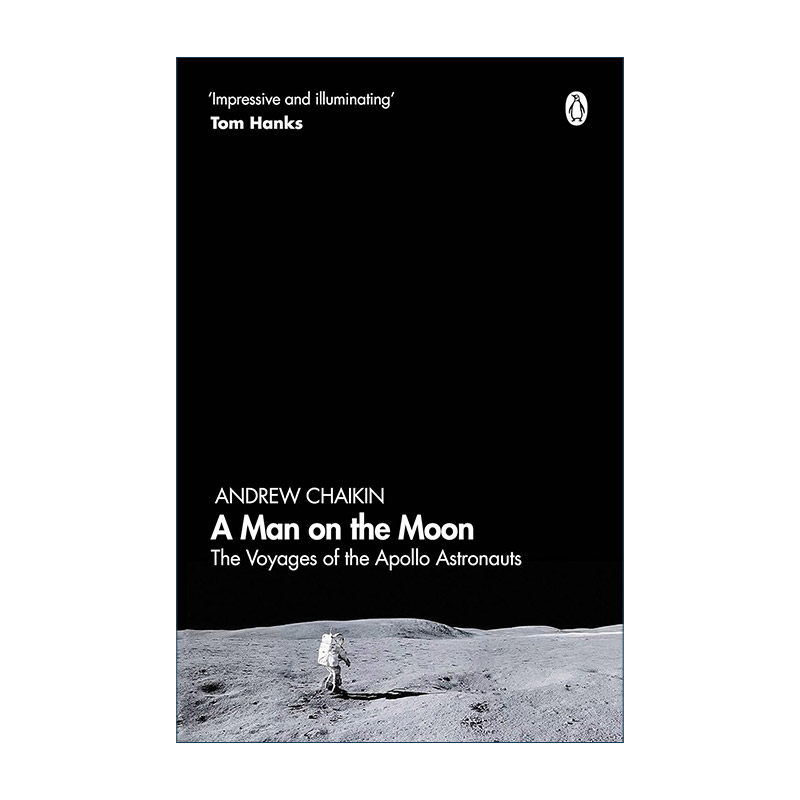 英文原版 A Man on the Moon 站在月球上的人 阿波罗宇航员的月球之旅 安德鲁·蔡金 英文版 进口英语原版书籍