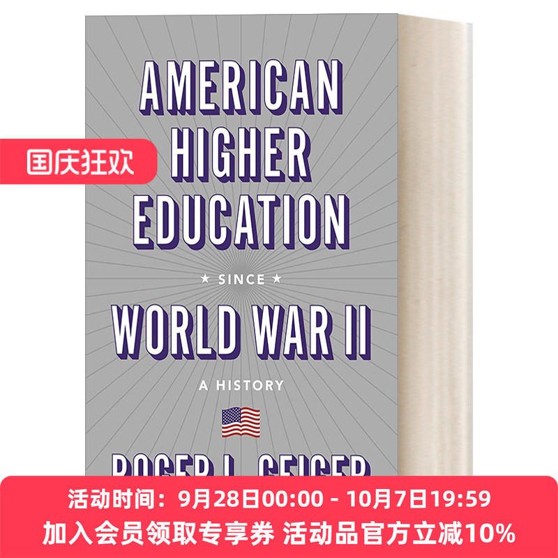 美国高等教育史 英文原版 American Higher Education since World War II 学习与文化 从学院建立到二战 英文版 进口英语原版书籍
